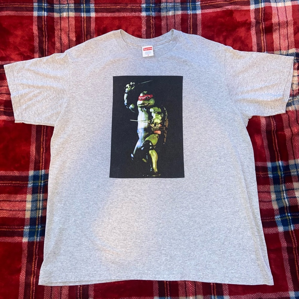 Supreme Teen age mutant ninja turtles tee size M
